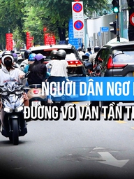 Xe máy được chạy hai chiều trên đường Võ Văn Tần: Người dân bất ngờ nói gì?