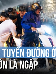 Chiều nay TP.HCM dự báo mưa lớn: Loạt tuyến đường cứ mưa lớn là ngập, người dân cần lưu ý