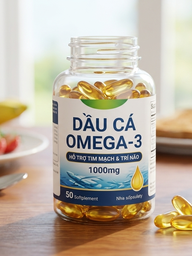 Mỗi ngày 1 viên dầu cá omega-3, điều gì xảy ra với mức mỡ máu?