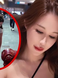 Hot girl hứng 'gạch đá' vì lột nội y phản cảm trên phố