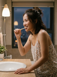 Bác sĩ: Đánh răng trước khi ngủ quan trọng hơn bạn tưởng