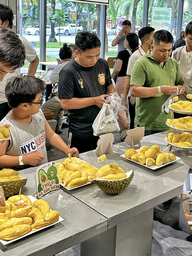 Ùn ùn khách kéo đến buffet sầu riêng ở TP.HCM ngày đầu: Cửa hàng tăng thêm 2 tấn