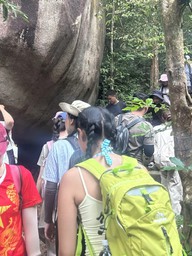 Đổ xô leo núi check-in mỏm đá lạ tại TP.HCM