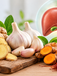 Ăn gừng, tỏi có làm nóng gan?