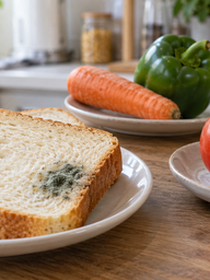 Bánh mì, rau quả bị nấm mốc: Cắt phần hỏng, ăn phần còn lại được không?