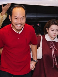 Long Đẹp Trai đưa vợ đi sự kiện, tiết lộ nguyên tắc trong hôn nhân