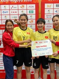 Giành HCV ASIAD lịch sử, các cô gái cầu mây Việt Nam nhận thưởng tiền tỉ