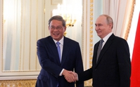 Nga-Trung Quốc ra tuyên bố chung sau khi Tổng thống Putin gặp Thủ tướng Lý Cường