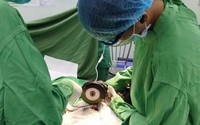 Suýt phải cắt bỏ dương vật bị 2 đai ốc kim loại siết chặt