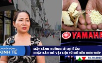 CHUYỂN ĐỘNG KINH TẾ ngày 16.10: Mặt bằng đường Lê Lợi ế ẩm | Nhật Bản có vật liệu từ gỗ bền hơn thép