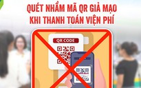 Cảnh báo mã QR giả mạo thanh toán viện phí