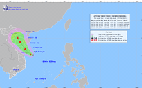 Áp thấp nhiệt đới trên Biển Đông sắp mạnh thành bão, hướng vào vịnh Bắc bộ