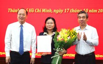 Nhân sự TP.HCM: Bà Lê Thị Thanh Thúy làm Phó chánh Văn phòng Thành ủy