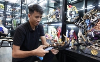 Chàng trai chi hơn nửa tỉ đồng sưu tầm mô hình nhân vật truyện tranh