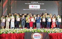 DOJI 7 năm liên tiếp được vinh danh công ty bán lẻ uy tín