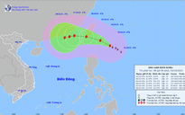 Bão Koinu mạnh cấp 15, sắp đi vào Biển Đông