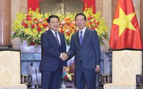 Chủ tịch nước Võ Văn Thưởng tiếp Phó thủ tướng, Bộ trưởng Ngoại giao Lào