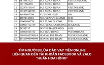 Nhiều tài khoản mạng xã hội giả ‘Huấn hoa hồng’ để lừa đảo chiếm đoạt tài sản