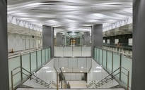 Ga ngầm Ba Son tuyến metro số 1 chính thức 'khoe' diện mạo