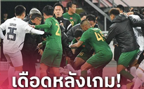 AFC điều tra vụ hỗn chiến nghiêm trọng giữa cầu thủ của CLB Trung Quốc và Thái Lan