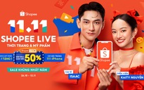 Shopee triển khai chương trình 11.11 thông qua chuỗi livestream