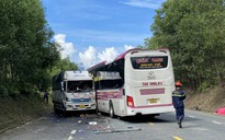 Tai nạn giao thông liên hoàn trên đường tránh nam Hải Vân, 3 người bị thương