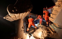 Động đất Trung Quốc: số thiệt mạng tăng, Chủ tịch Tập chỉ đạo dốc sức ứng cứu