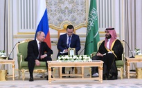 Ông Putin gặp Thái tử Ả Rập Xê Út trong chuyến công du Trung Đông chớp nhoáng