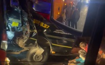 Tai nạn liên hoàn trên cao tốc TP.HCM - Trung Lương, 3 người bị thương