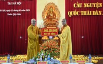 Chùa Ba Vàng cúng dường Học viện Phật giáo Việt Nam 1 tỉ đồng