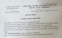 Thái Bình: Hành nghề gọi hồn, áp vong, 'cô Lựu' bị phạt 3 triệu đồng