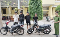 Bạc Liêu: Tạm giữ hình sự 4 nghi phạm trộm xe máy