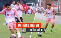 Vượt trăm cây số thi đấu, ĐH Hàng hải VN tự tin giành vé đá chung kết