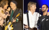 The Rolling Stones thu âm với hai cựu thành viên The Beatles Paul McCartney và Ringo Starr 