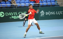 Lý Hoàng Nam giúp quần vợt Việt Nam cầm chân Indonesia ở vòng play-off Davis Cup
