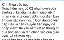 Chiêu lừa 'con đang cấp cứu, chuyển tiền gấp' đã xuất hiện tại Hà Nội