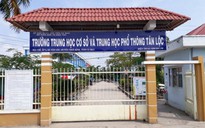 Cà Mau kỷ luật Hiệu trưởng Trường THCS -THPT Tân Lộc