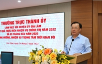 Bí thư Hà Nội: 'Lên quận nhưng phải bảo đảm sinh kế lâu dài cho người dân'