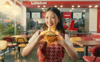 Amee nối dài ‘mối duyên’ với Lotteria, giới thiệu đến người dùng LChicken Burger thượng hạng mới