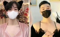 Vì sao người mẫu nam mặc nội y nữ để bán hàng trực tuyến ở Trung Quốc?