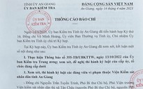 An Giang thi hành kỷ luật hàng loạt cán bộ công an và Viện KSND