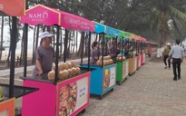 Đà Nẵng có tuyến phố ăn vặt Công viên đường Nguyễn Tất Thành