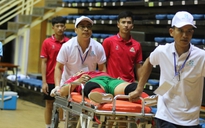 Thủ môn đội futsal Cao Bằng FC phải nhập viện cấp cứu