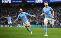 Thảm bại trước Man City, Arsenal sắp mất ngôi đầu bảng