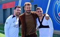 David Beckham bất ngờ gặp Messi và CLB PSG