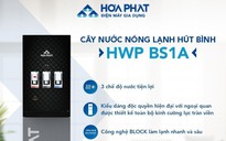 Hòa Phát ra mắt cây nước nóng lạnh hút bình, an toàn hàng đầu