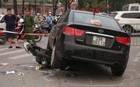 Vụ ô tô tông 17 xe máy: Khởi tố vụ án, tạm giữ hình sự tài xế