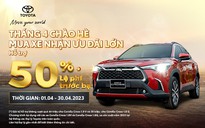 Mua Toyota Corolla Cross trong tháng 4.2023: Khách hàng nhận ưu đãi lớn