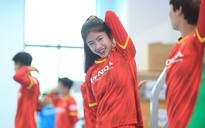 'Hot girl' của đội tuyển nữ Việt Nam bất ngờ khi đốt lưới đội Nepal