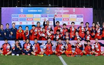SEA Games 32, tuyển nữ Việt Nam 2-0 Myanmar: Tấm HCV lịch sử của bóng đá nữ